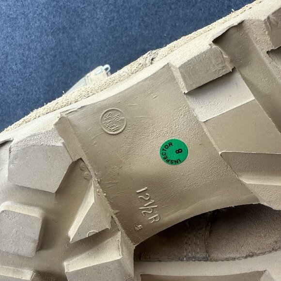 Altama RO Search Mens Desert Tan Panama Sole Military Boots Sz 12.5R USA Grunge - Picture 9 of 10